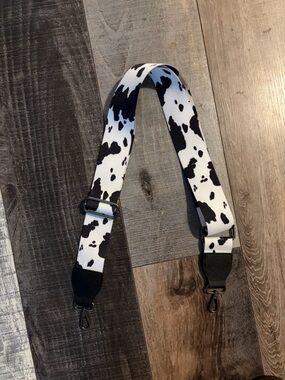 🖤 Wrangler Cow Print Adjustable Bag Strap – Replacement Guitar Strap 🖤